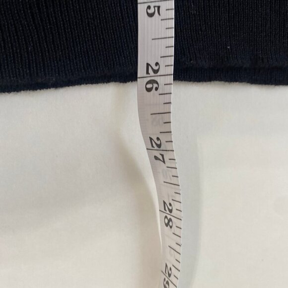 FLAWED Allegra Gold Striped Cold Shoulder Sweater Top, Size XL - Picture 10 of 14